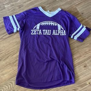 Zeta Tau Alpha football Jersey